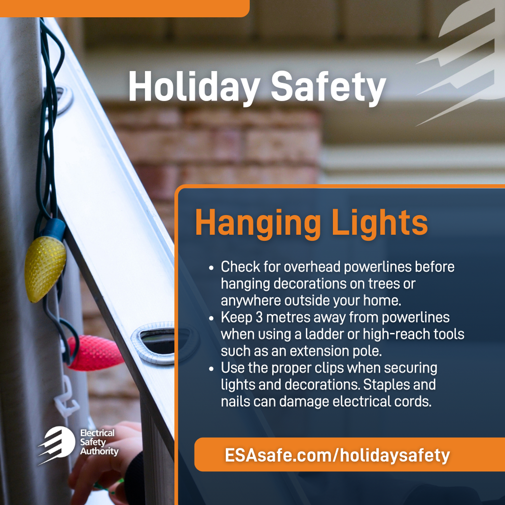 Holiday Safety-Hanging Lights #2 EN