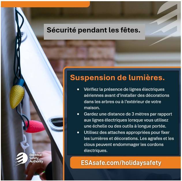 Holiday Safety Hanging Lights #2 FR Holiday Safety Hanging Lights #2 FR