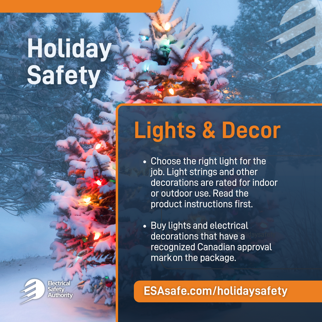 Holiday Safety-Lights & Decor #2 EN